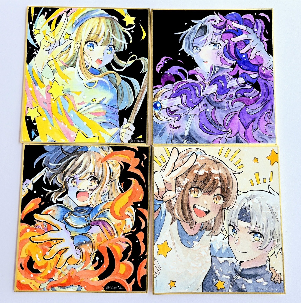 ぷよ小色紙