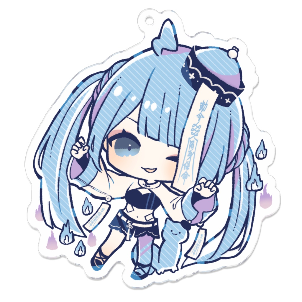 えぬ一周年記念アクリルキーホルダー