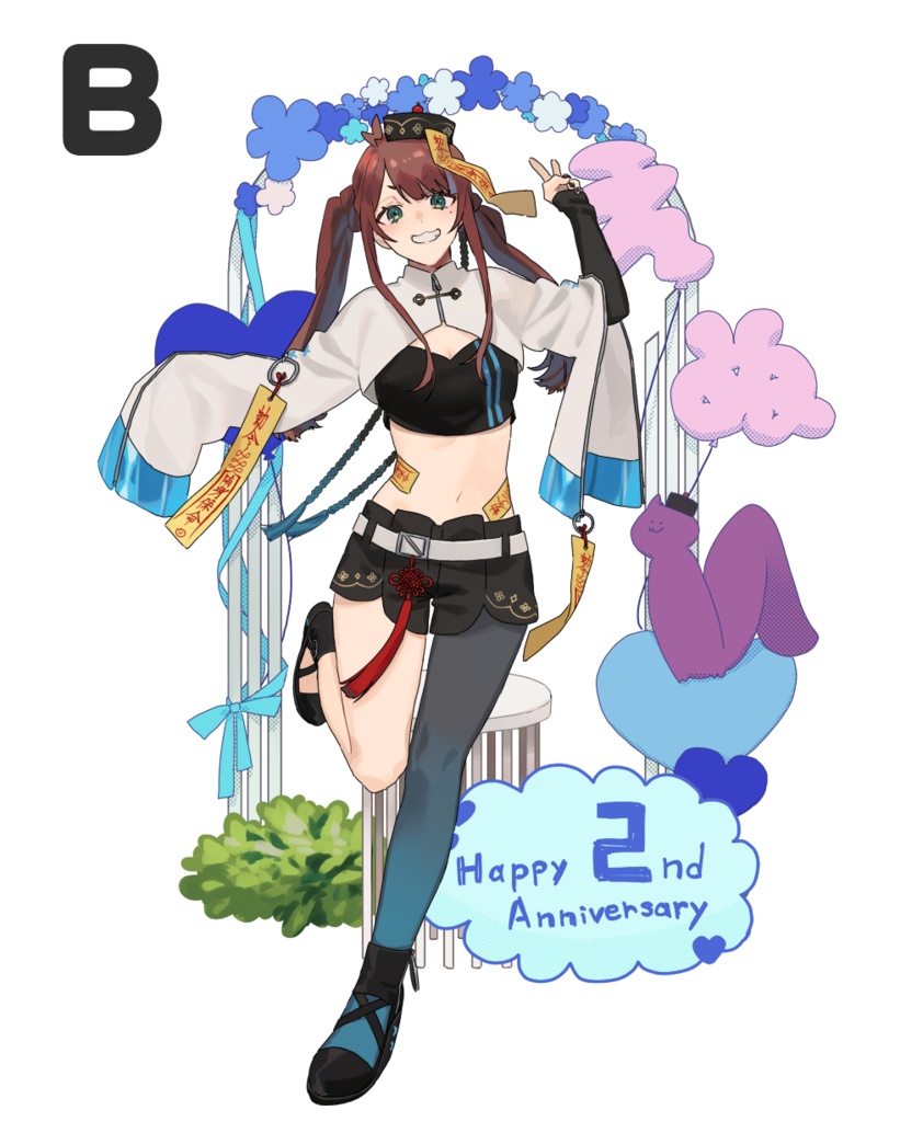 えぬ二周年記念アクリルスタンド