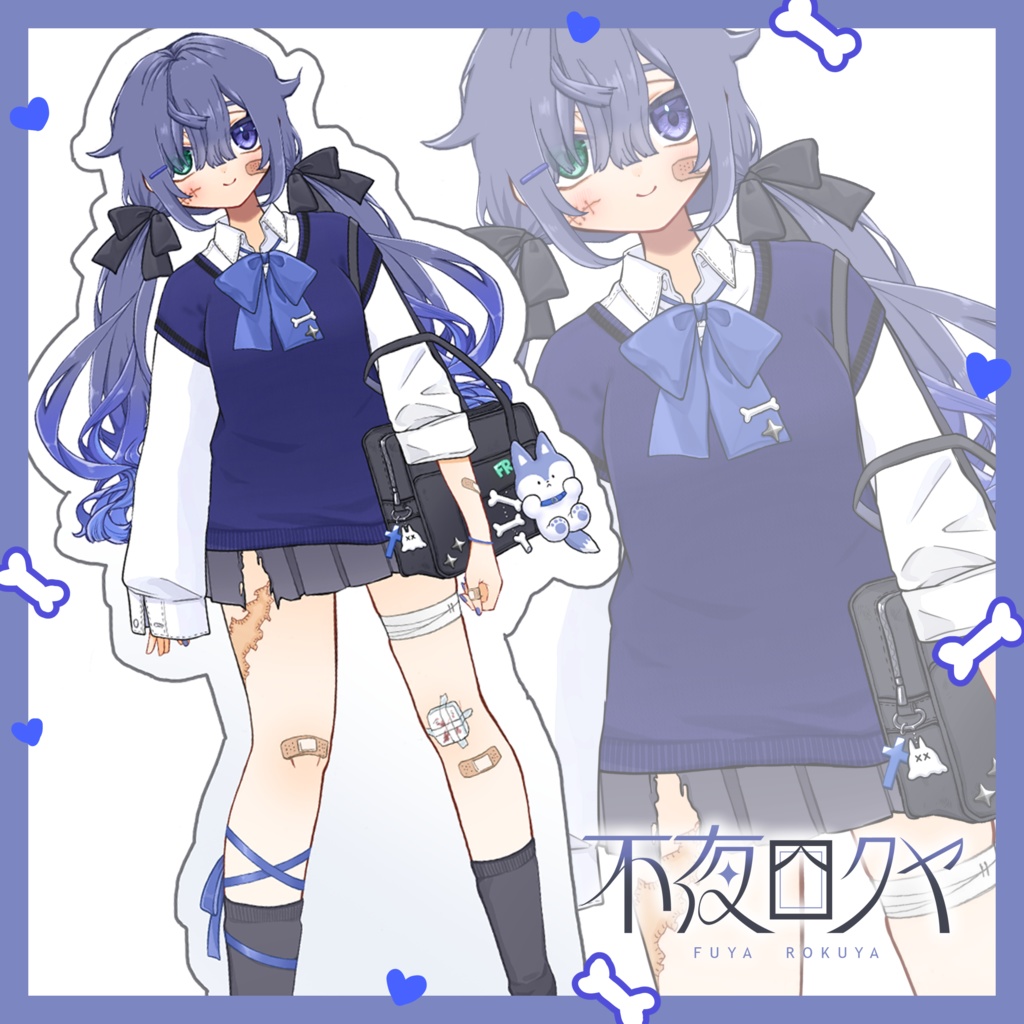 【不夜ロクヤ】新衣装アクリルスタンド