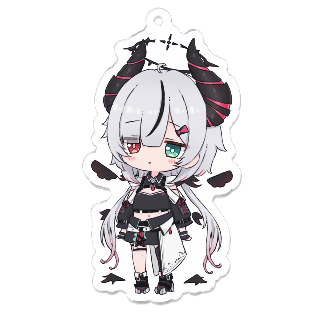 叶方よみ SDアクリルキーホルダー