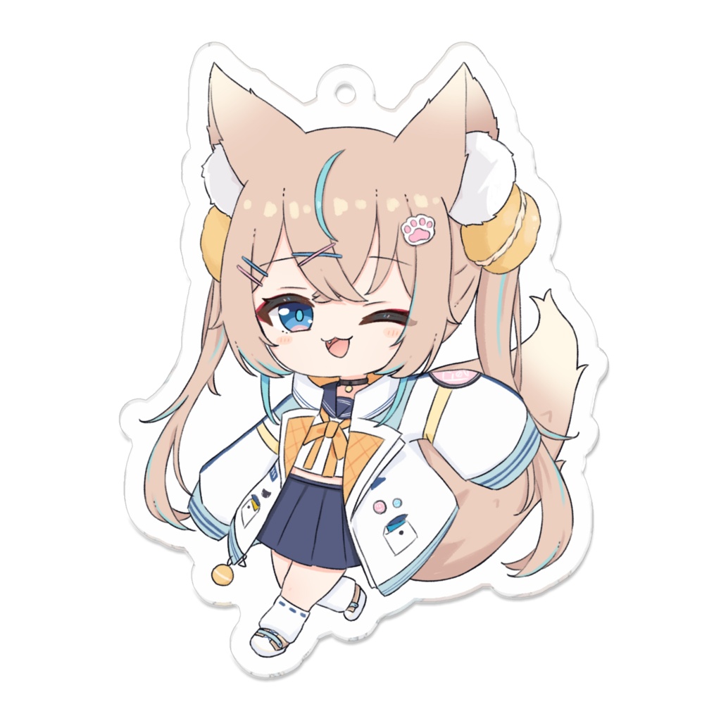 Choux Cream SDアクリルキーホルダー