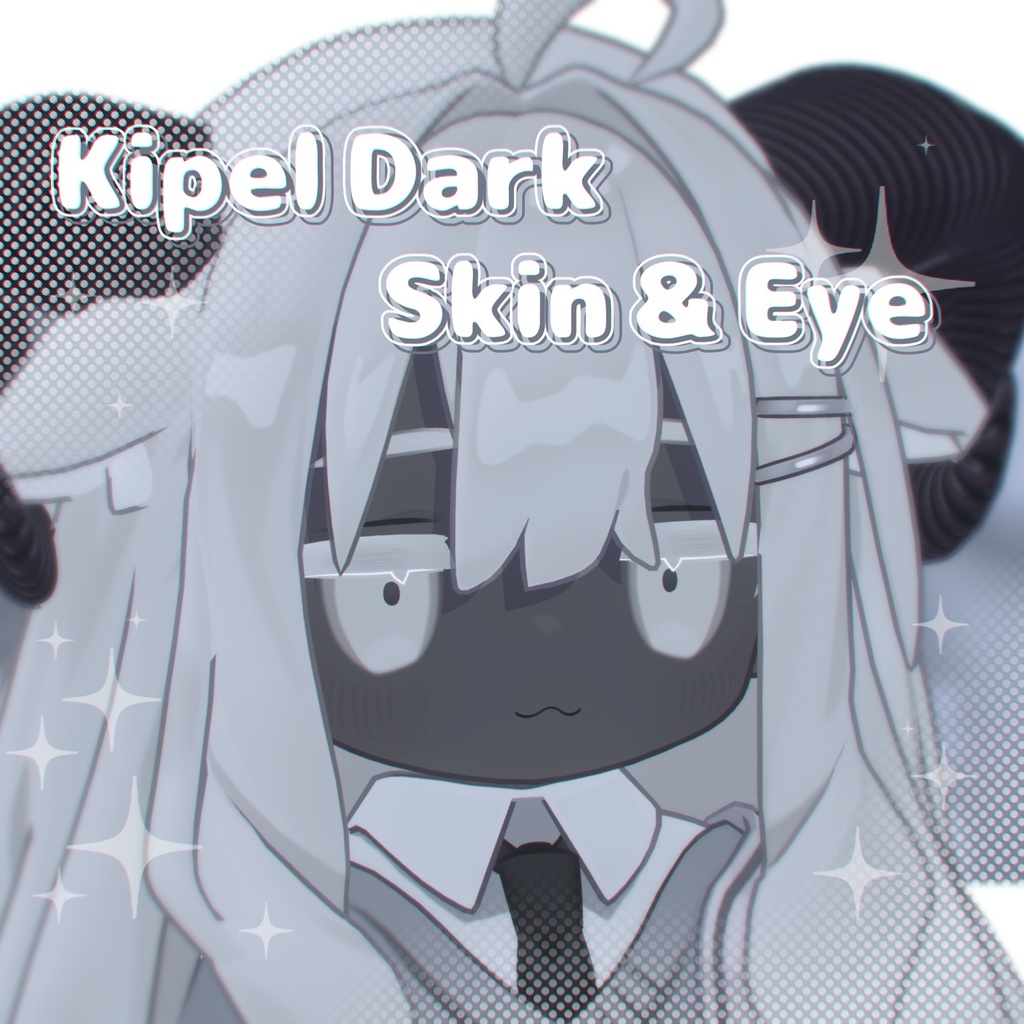 【キプフェル / Kipfel】Dark Skin & Eye Texture