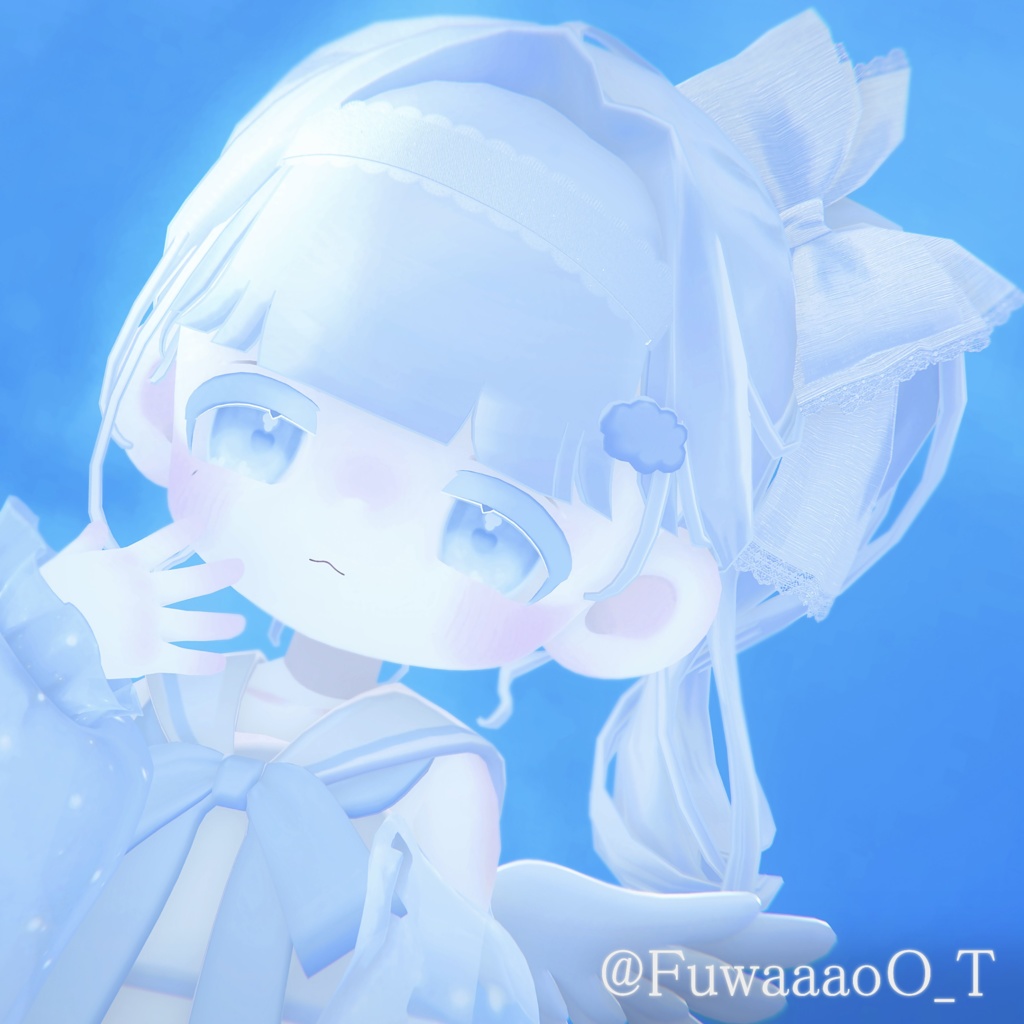 【3D髪型】夏陰ポニー ≪Natsukage pony≫【3アバター対応】