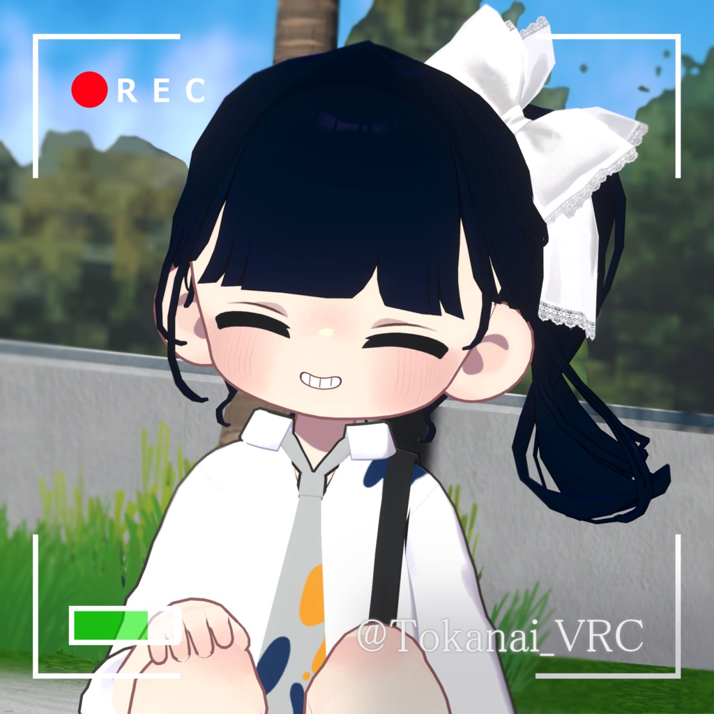 【3D髪型】夏陰ポニー ≪Natsukage pony≫【3アバター対応】