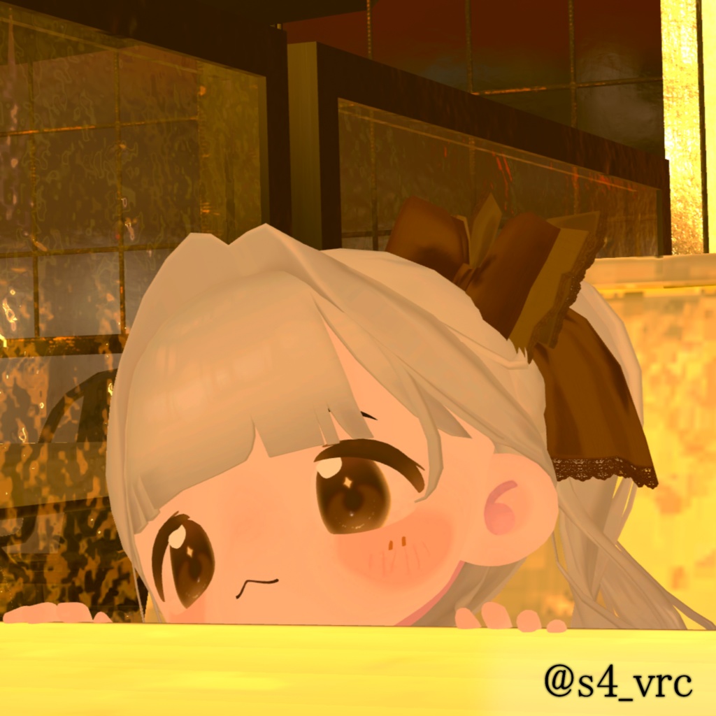 【3D髪型】夏陰ポニー ≪Natsukage pony≫【3アバター対応】