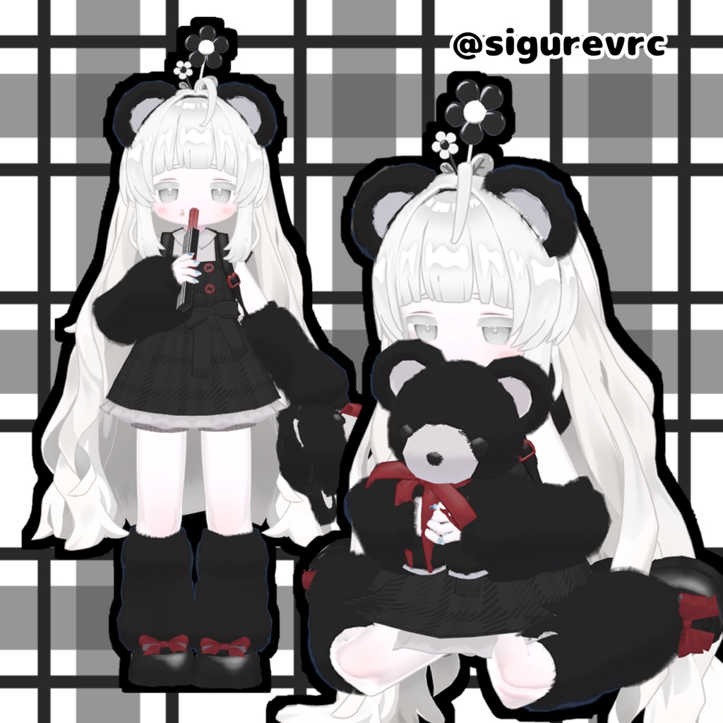  【3D衣装】 🤎くまぱーくコーデ🧸🍪【キプフェル/まめひなた/エルシオン/ノーチカ】