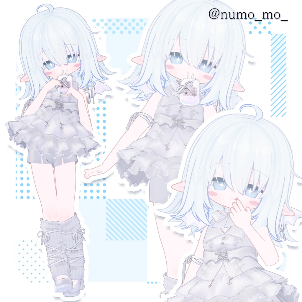 【3D衣装】🖤Tutu Devil🩰【3アバター対応】