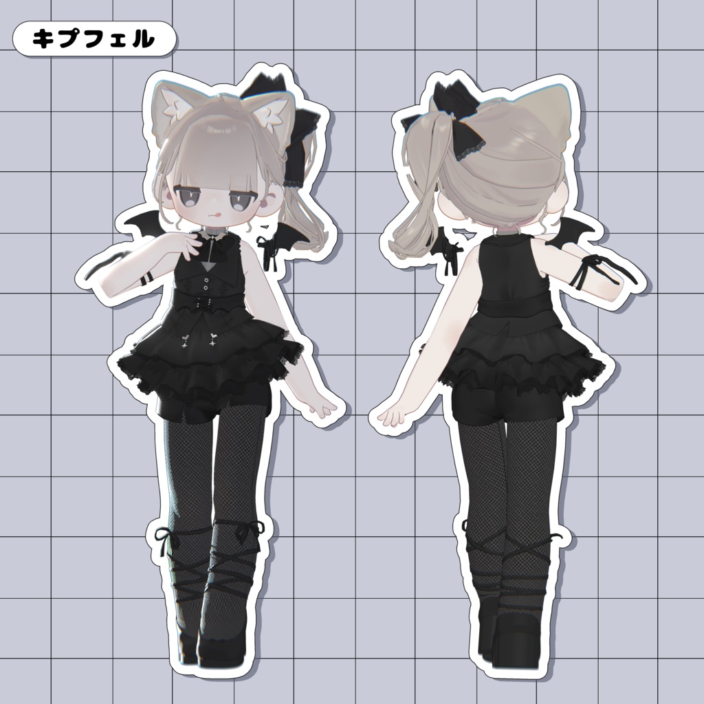 【3D衣装】🖤Tutu Devil🩰【3アバター対応】