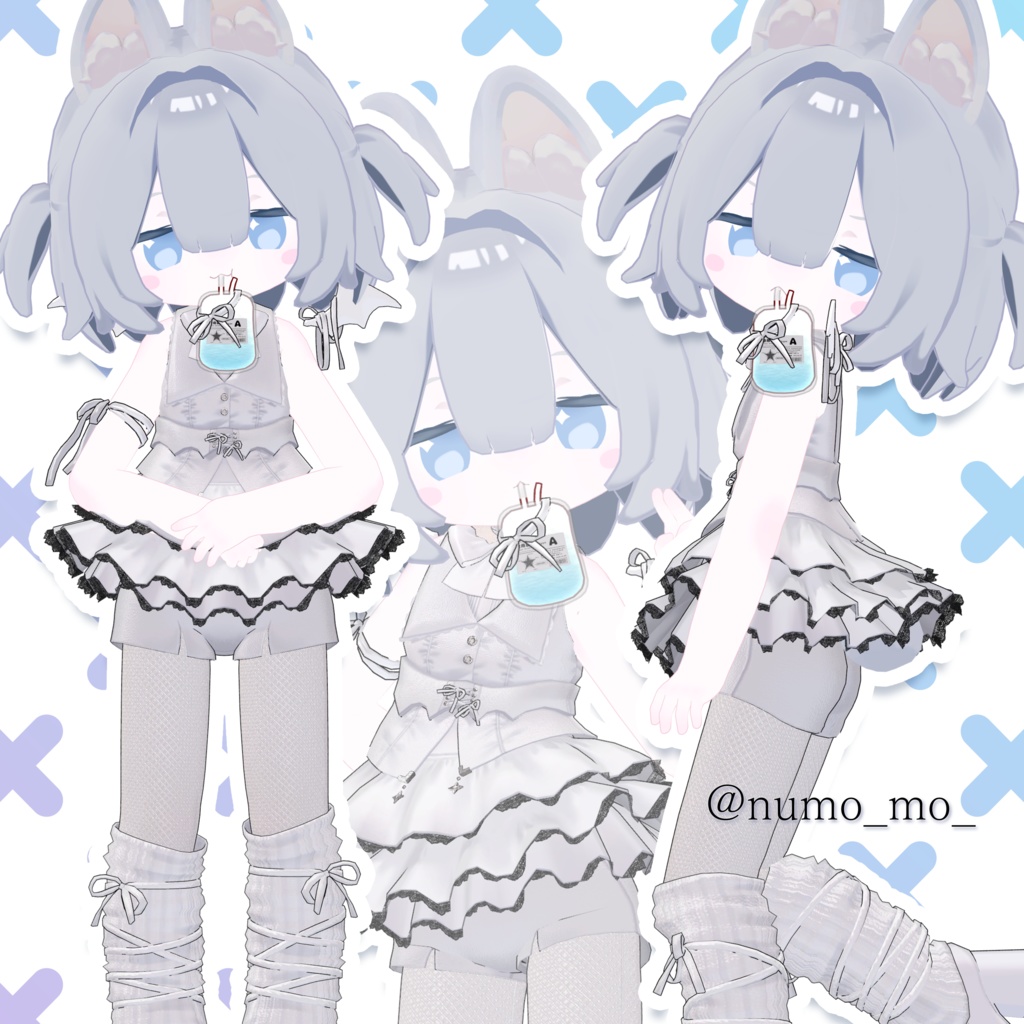 【3D衣装】🖤Tutu Devil🩰【3アバター対応】
