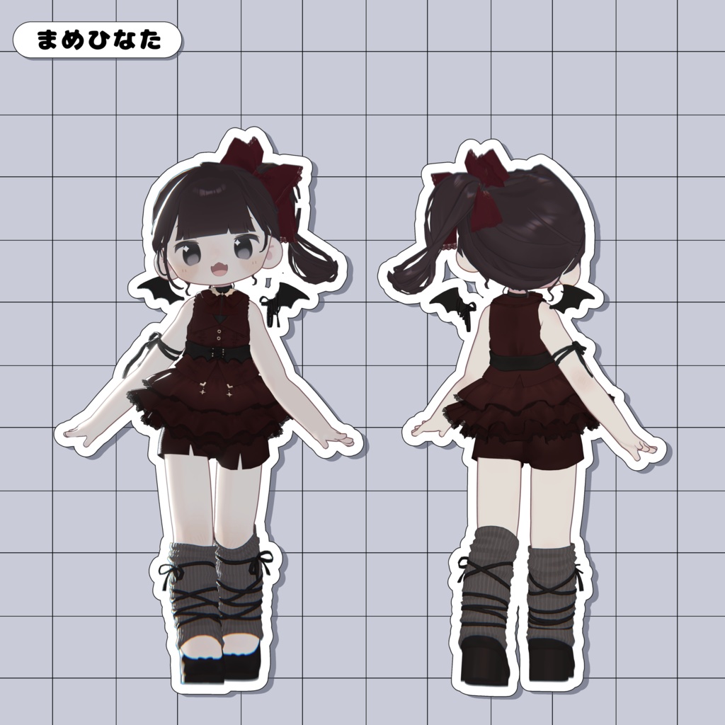 【3D衣装】🖤Tutu Devil🩰【3アバター対応】