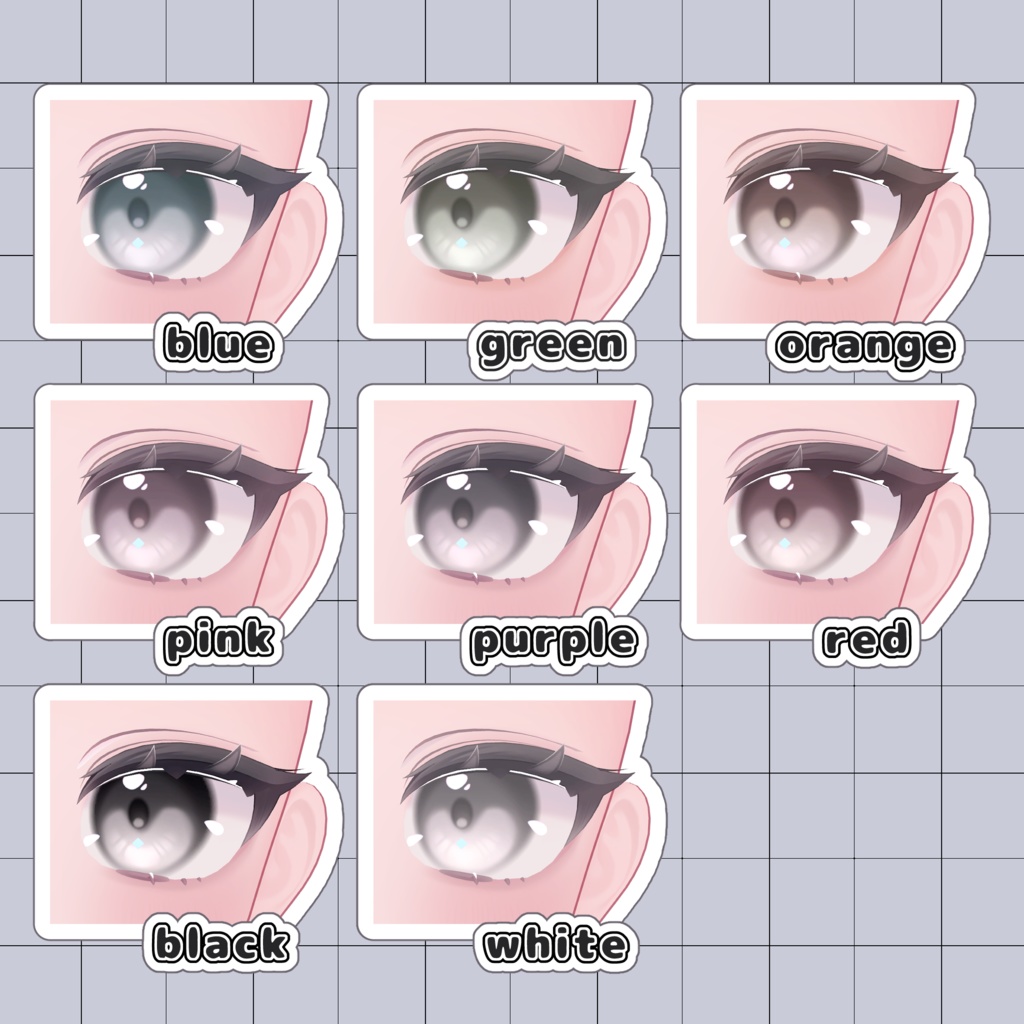 【シフォン/Chiffon】Hazy sheer eye【eye&makeup texture】