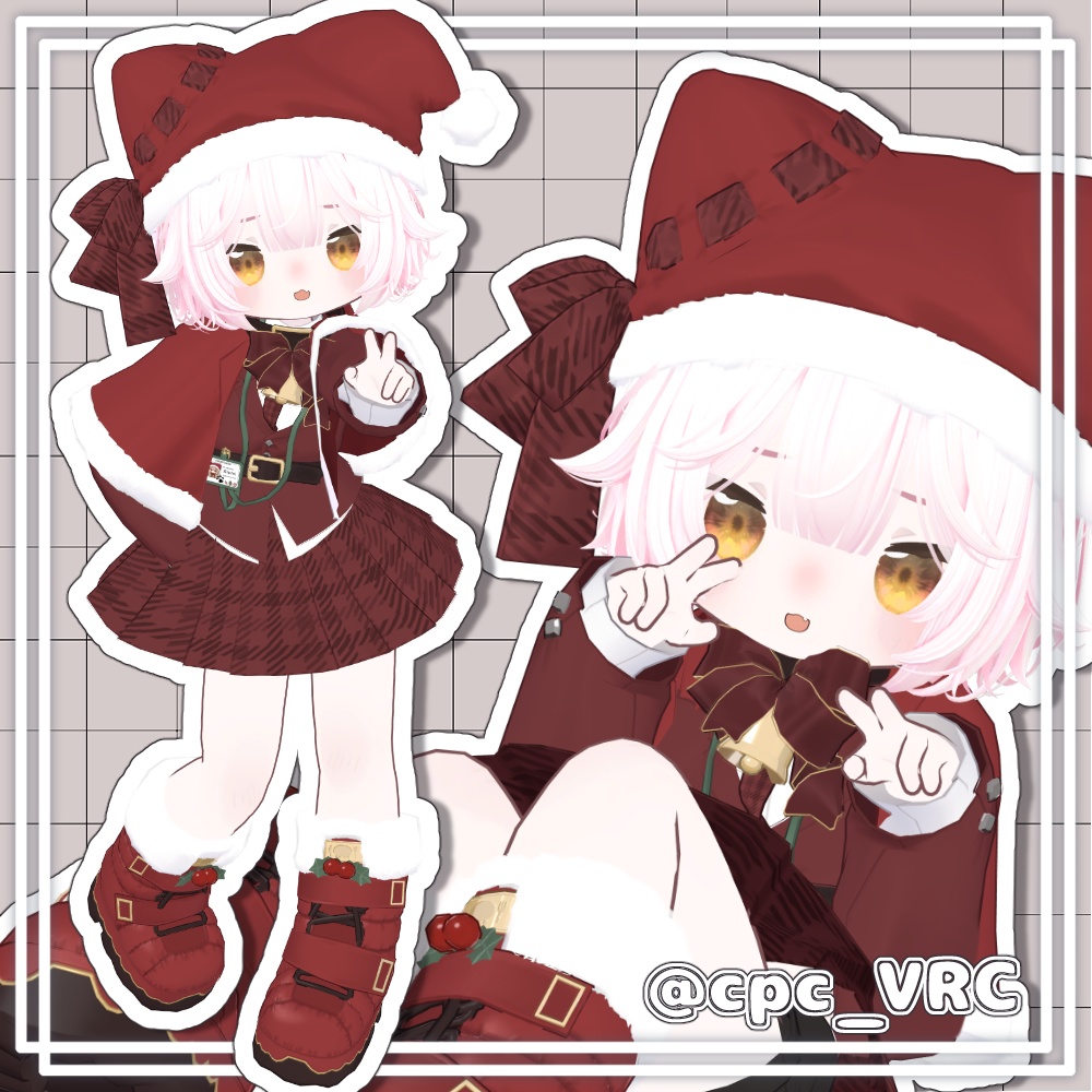 【3D衣装】👔おしごとさんた🎁【キプフェル/まめひなた】