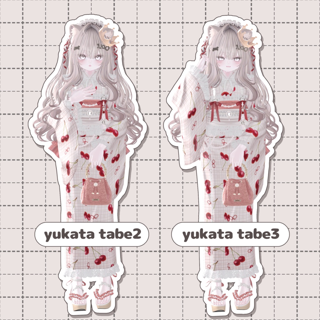 【無料/free】浴衣POSE SET