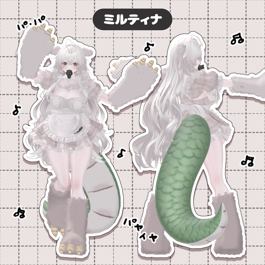 【無料/free】ANOKO SET【3D小物】