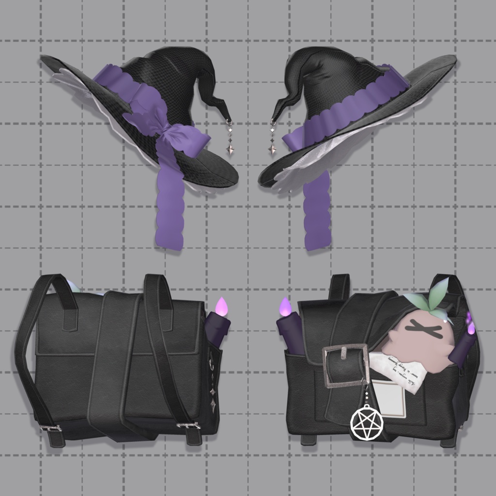 【SALE!】✡️まほうSET🎀🪄︎︎【3D衣装】