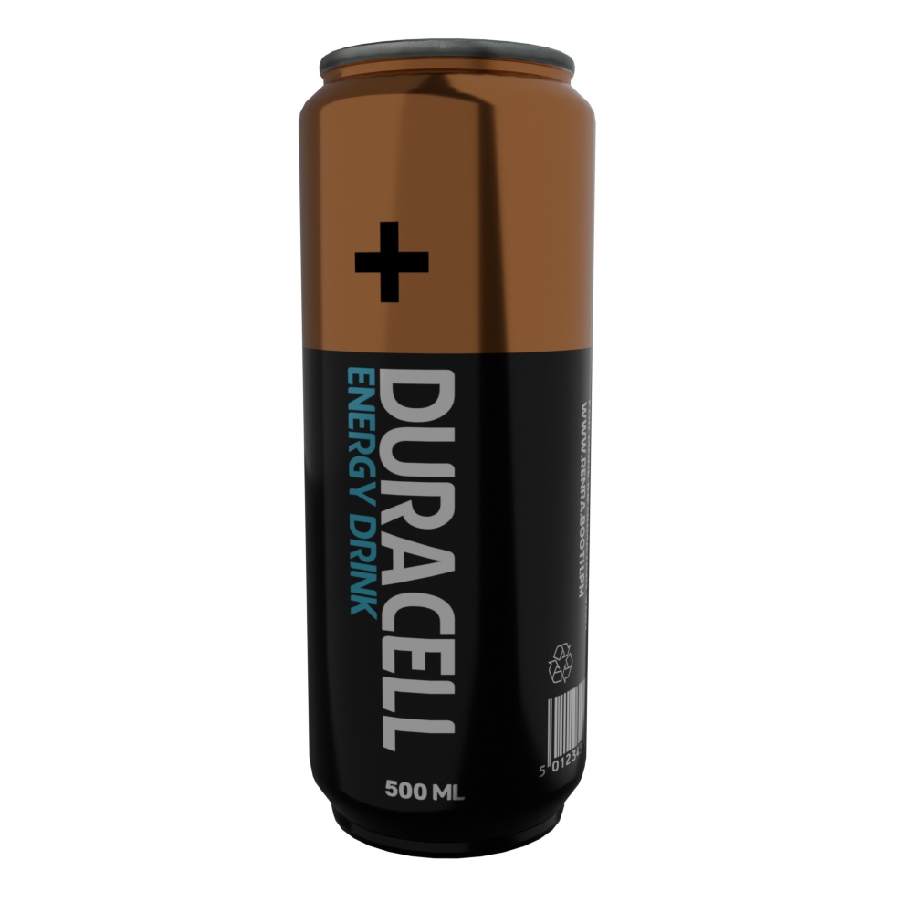 (Free!) Can of Duracell Energy Drink