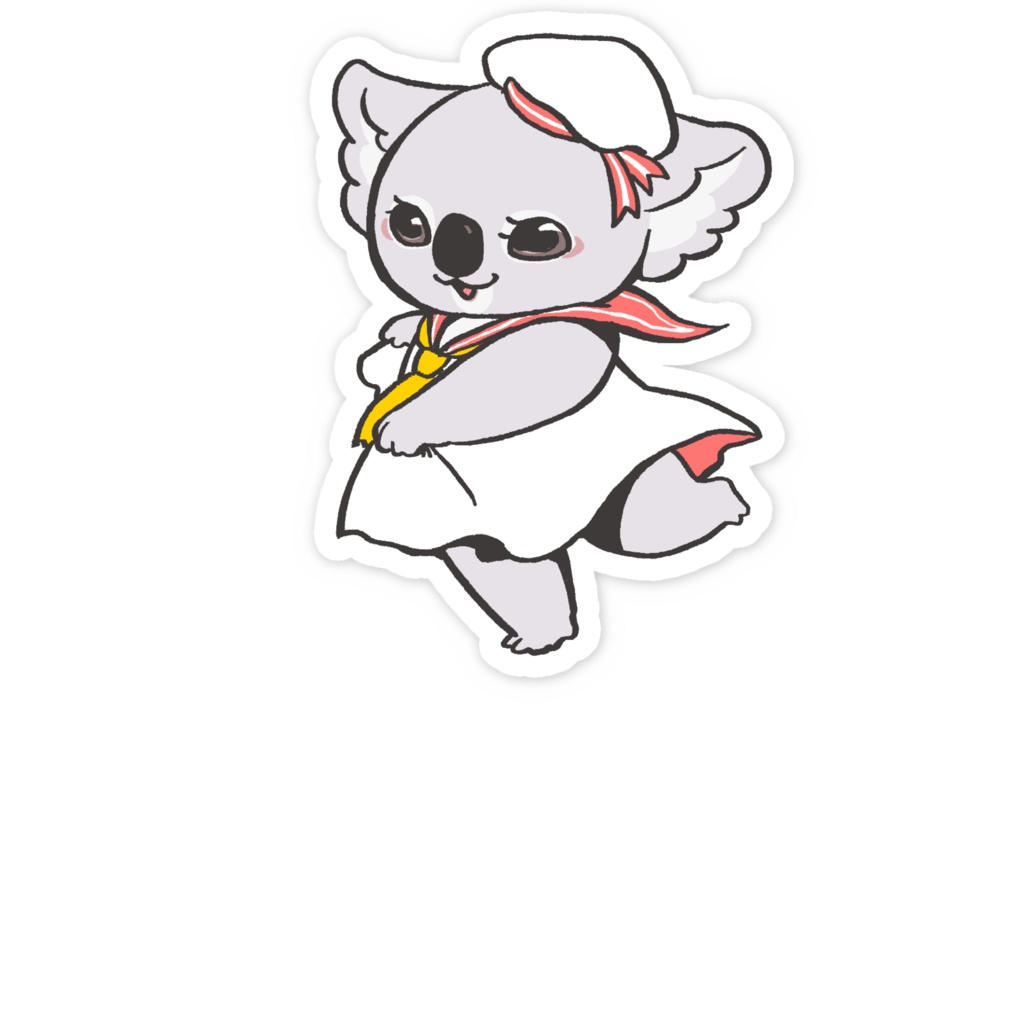 すうちゃんステッカー