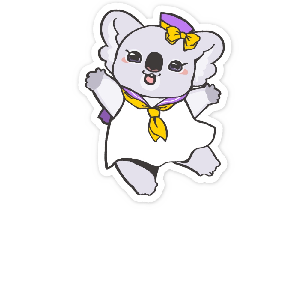 さっちゃんステッカー