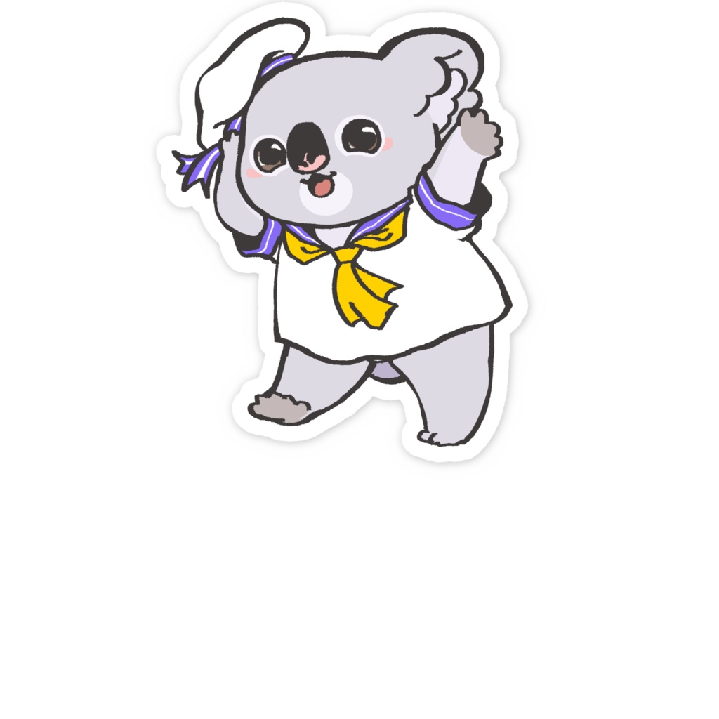 ぽぽよステッカー