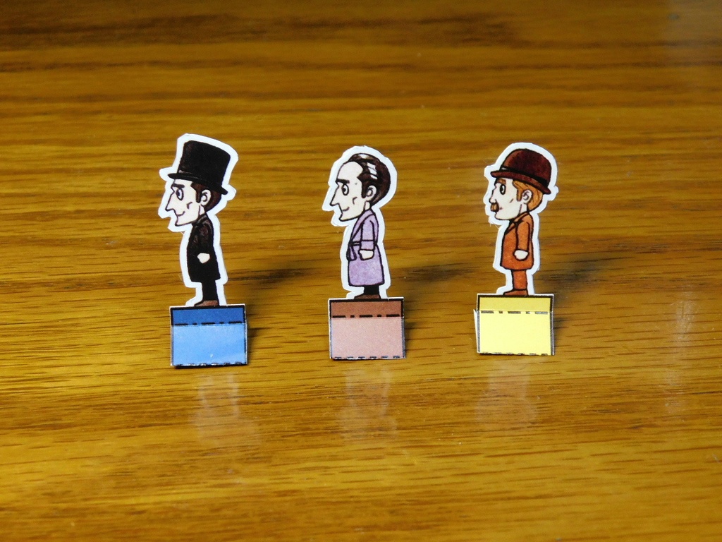 『シャーロック・ホームズ語辞典』すごろくの駒(データ版/無料)