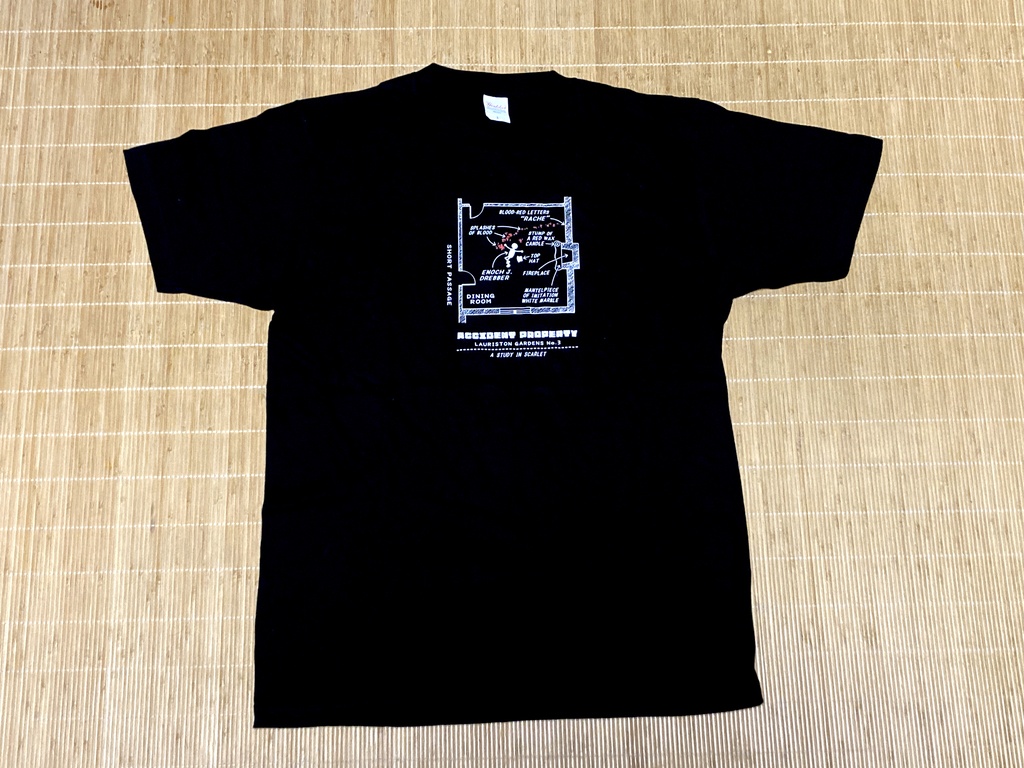 ［ＡＰ・Ｔシャツ］  緋色の研究
