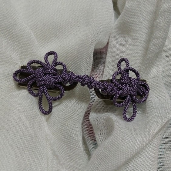 チャイナ風ストールクリップ