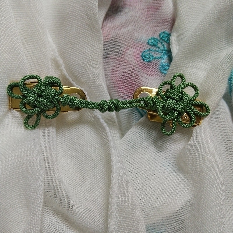 チャイナ風ストールクリップ