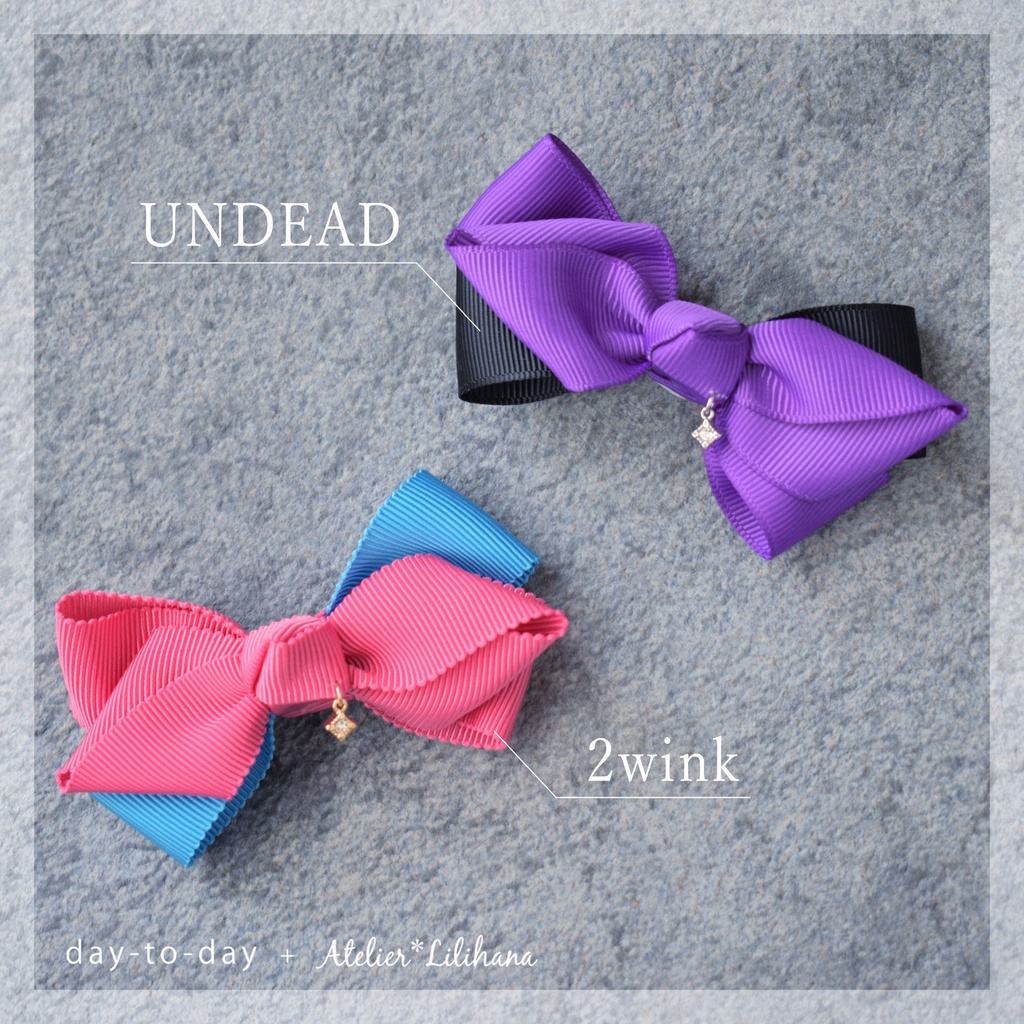 ポシェット&りぼんブローチ/UNDEAD