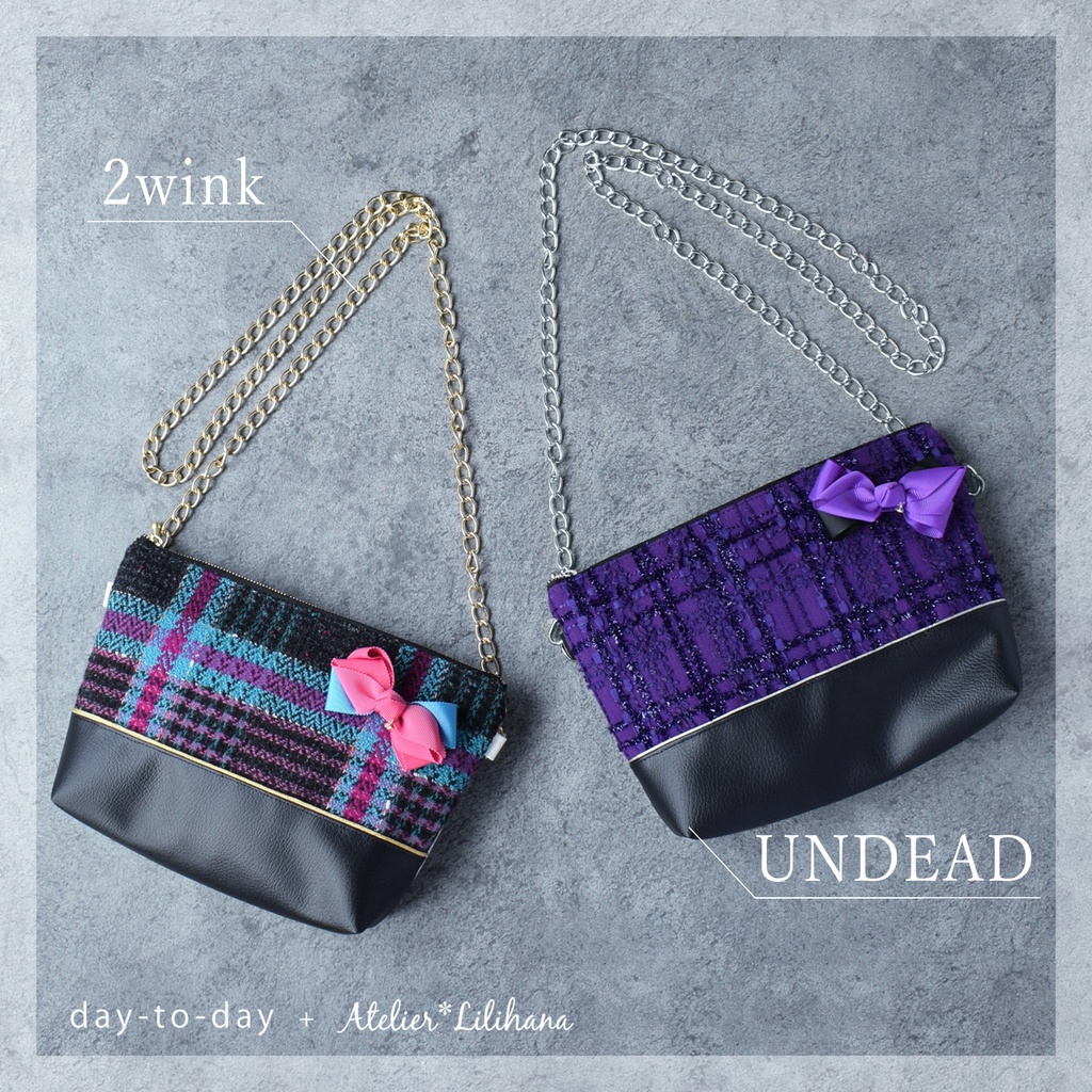 ポシェット&りぼんブローチ/2wink