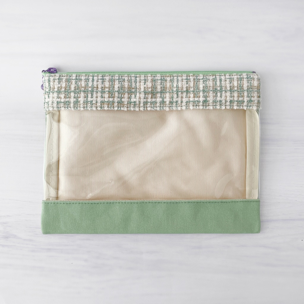 窓付きポーチ/Dytica