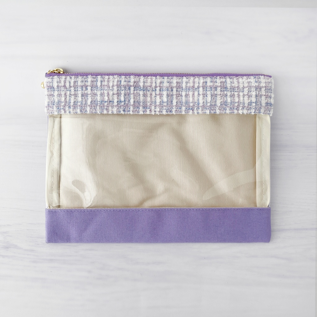 窓付きポーチ/Dytica