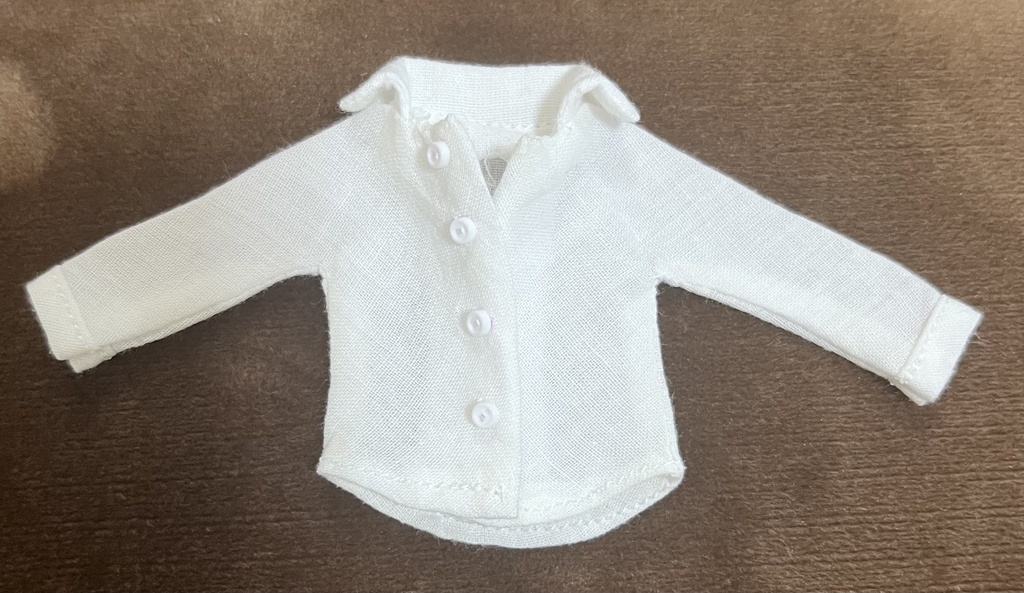 オビツ11サイズ お洋服 シャツ白