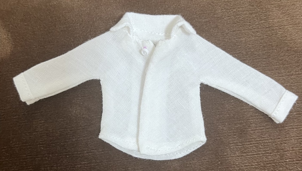 オビツ11サイズ お洋服 シャツ白