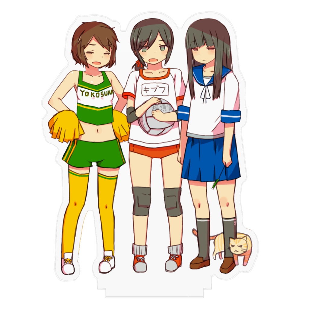 部活動アクリル偶像