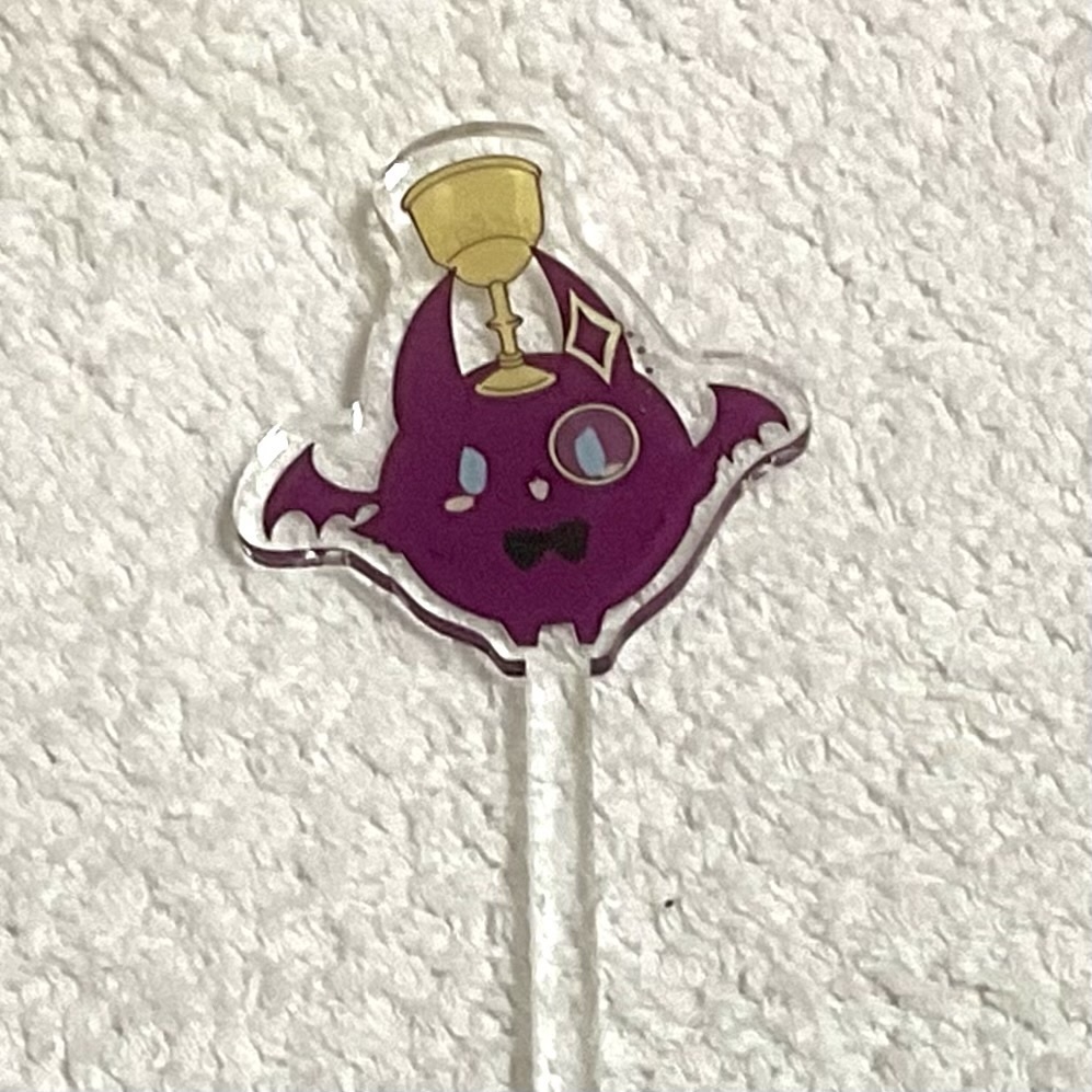 眷属コウモリアクリルマドラー