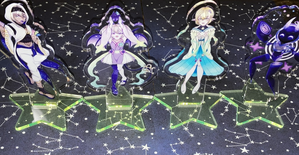 七夕創作衣装アクリルスタンド