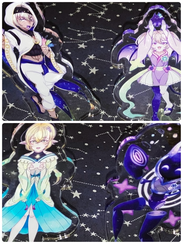 七夕創作衣装アクリルスタンド