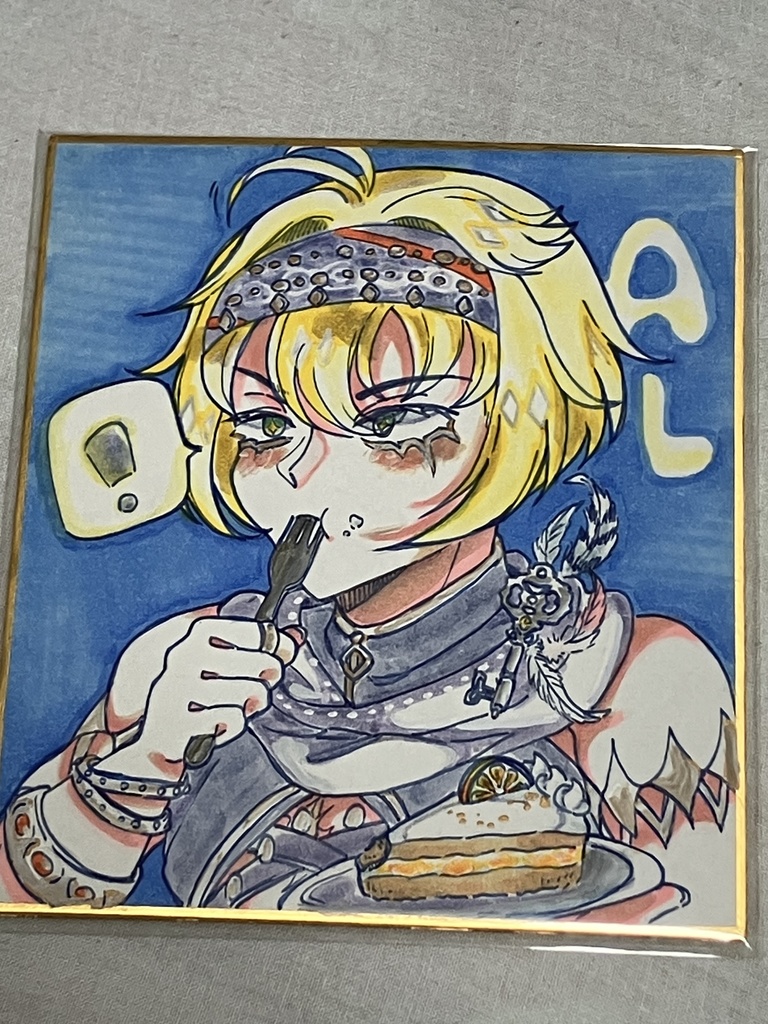 イラスト色紙(アル)