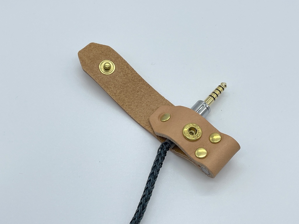 トモワバンド(4.4mmプラグ保護機能付き)ヌメ革 2コ