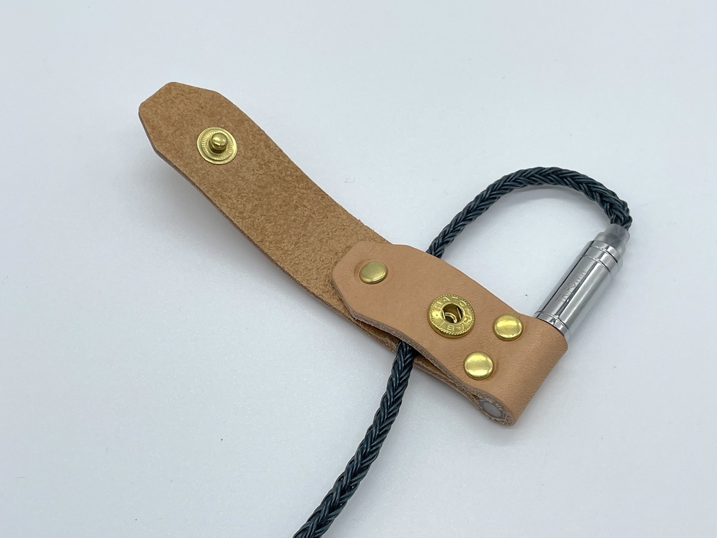 トモワバンド(4.4mmプラグ保護機能付き)ヌメ革 2コ