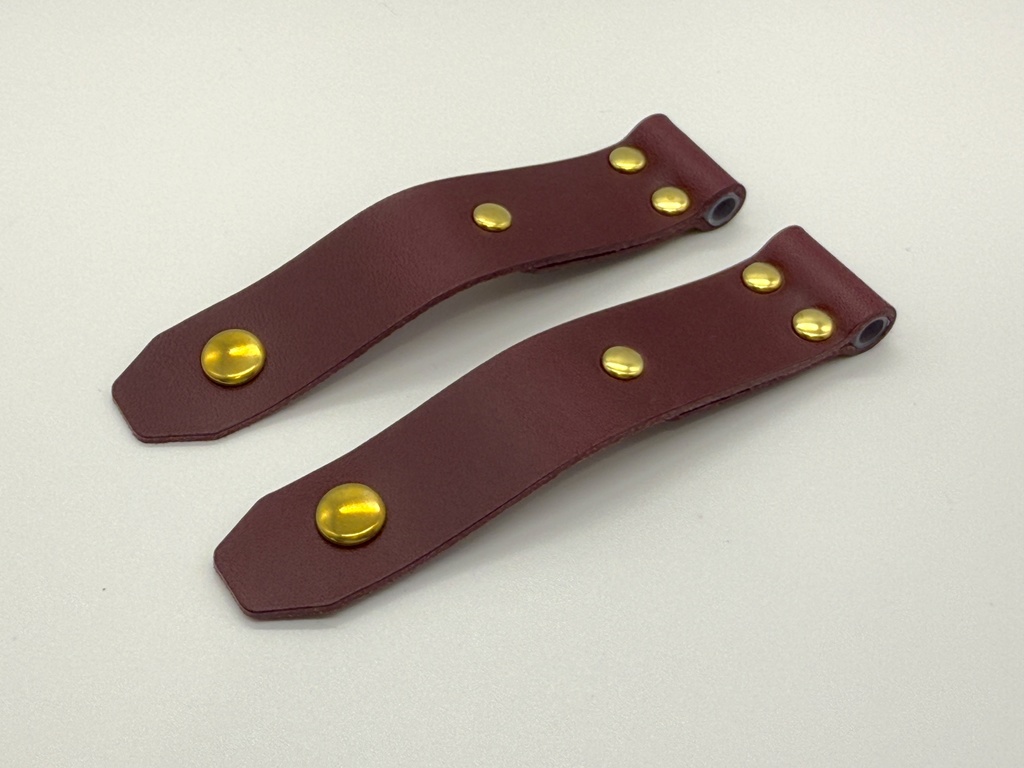 ケーブルバンド 2.0(4.4mmプラグ保護機能付き)レッド 2コ