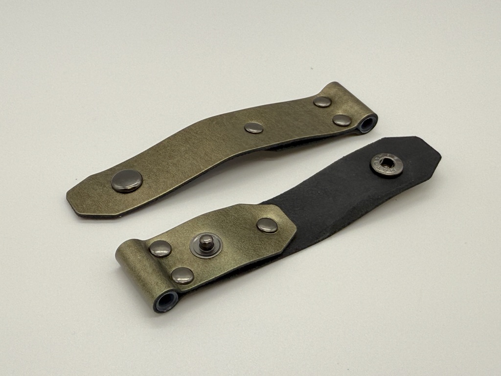 トモワバンド(4.4mmプラグ保護機能付き)ゴールドレザー 2コ