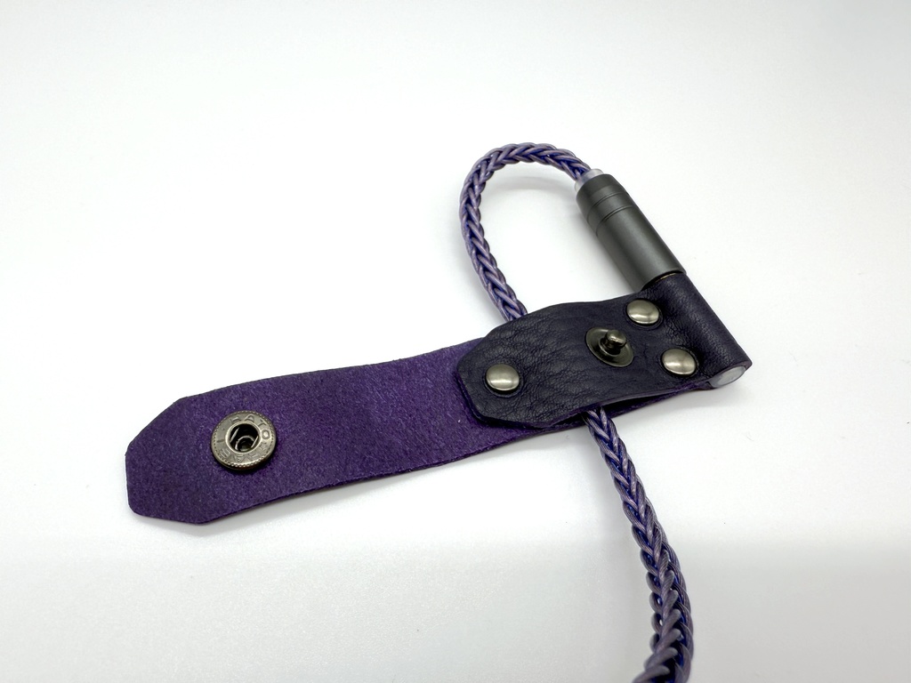 トモワバンド(4.4mmプラグ保護機能付き)パープル(アリゾナ) 2コ