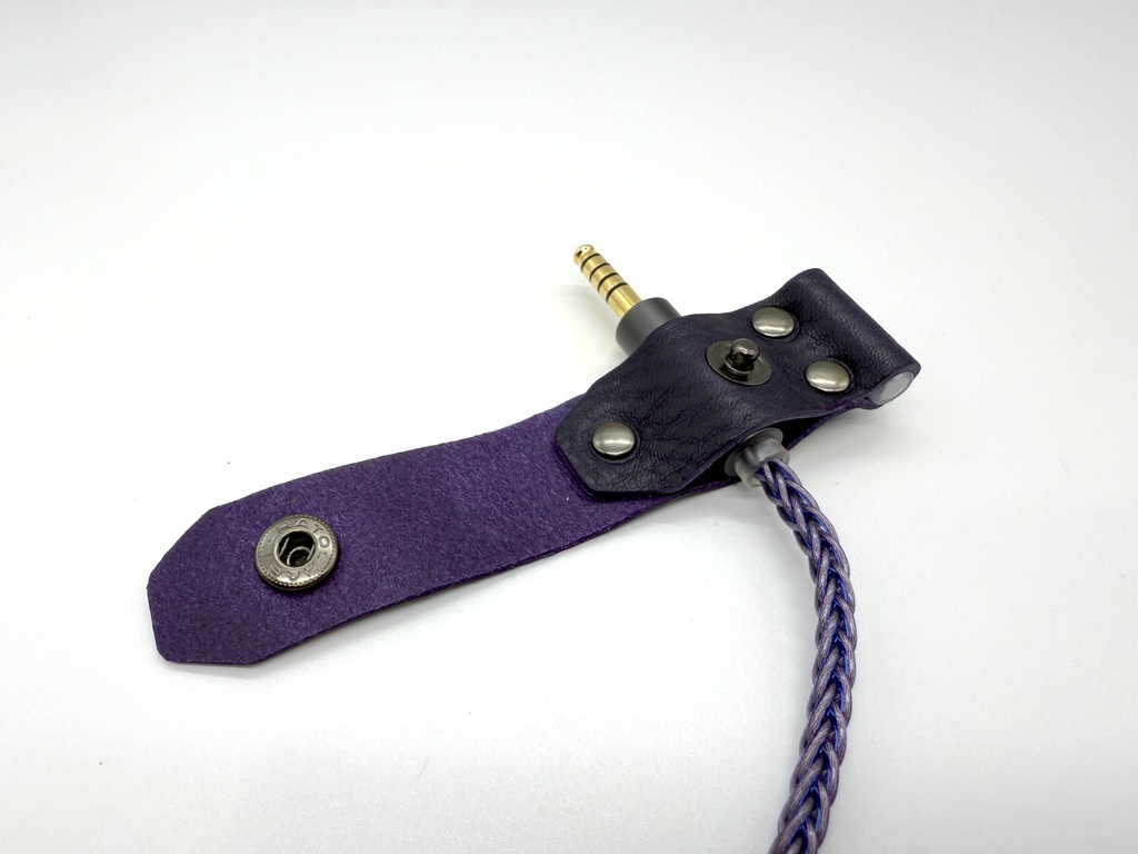 トモワバンド(4.4mmプラグ保護機能付き)パープル(アリゾナ) 2コ