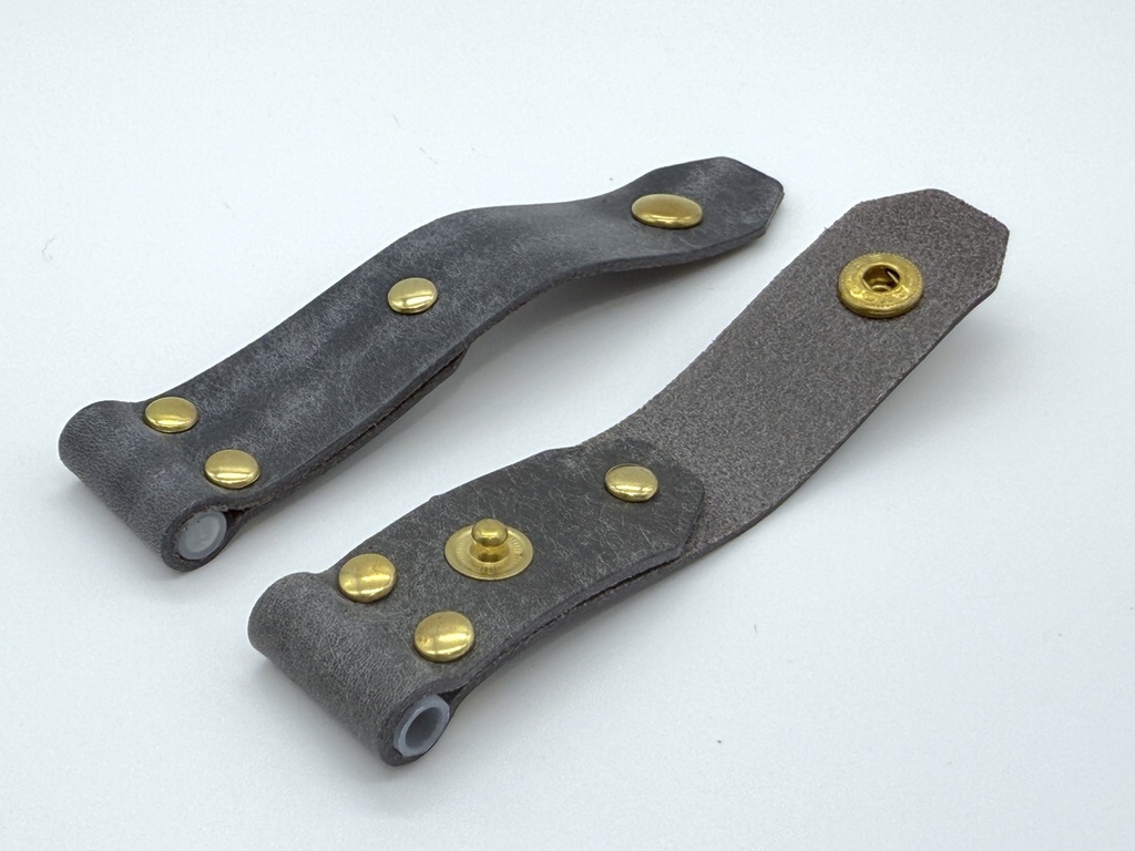 ケーブルバンド 2.0(4.4mmプラグ保護機能付き) ブルーグレー(マヤ) 2コ