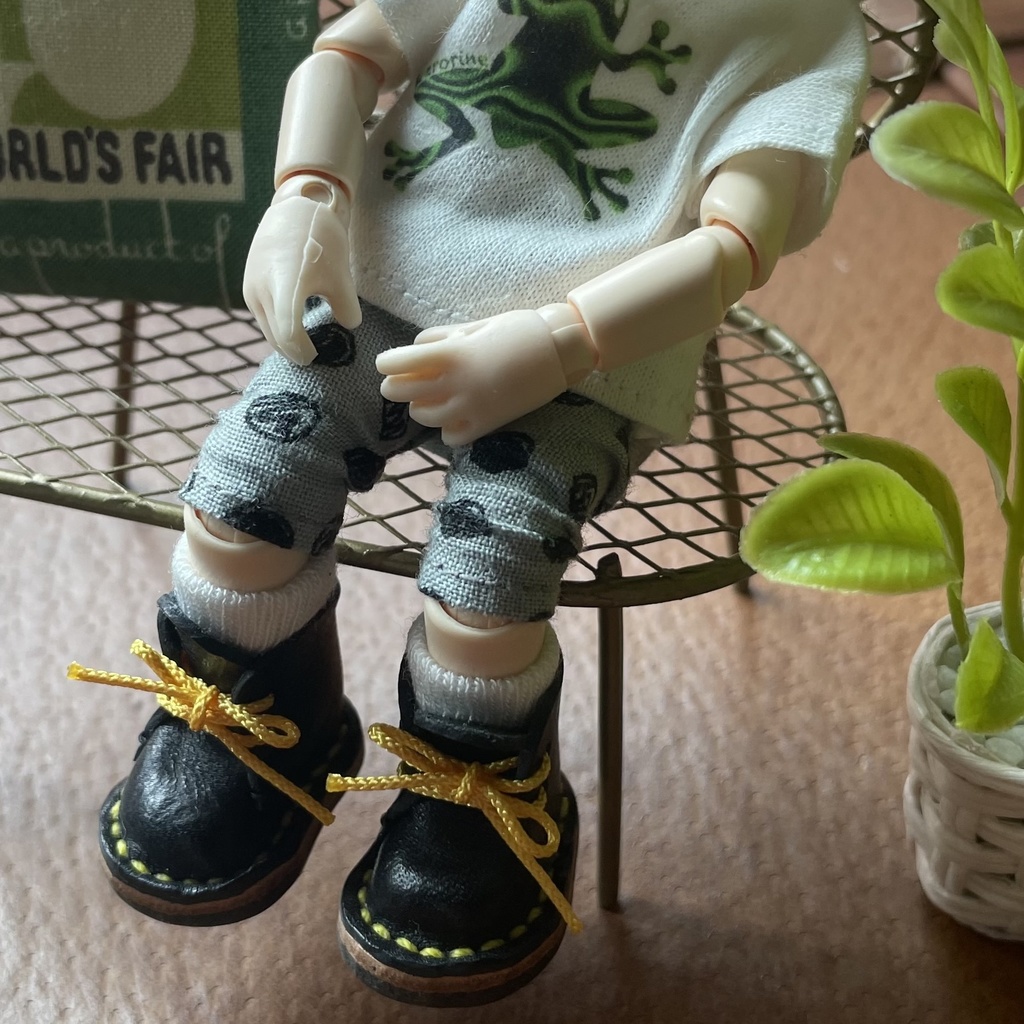 オビツ11 紐ブーツ