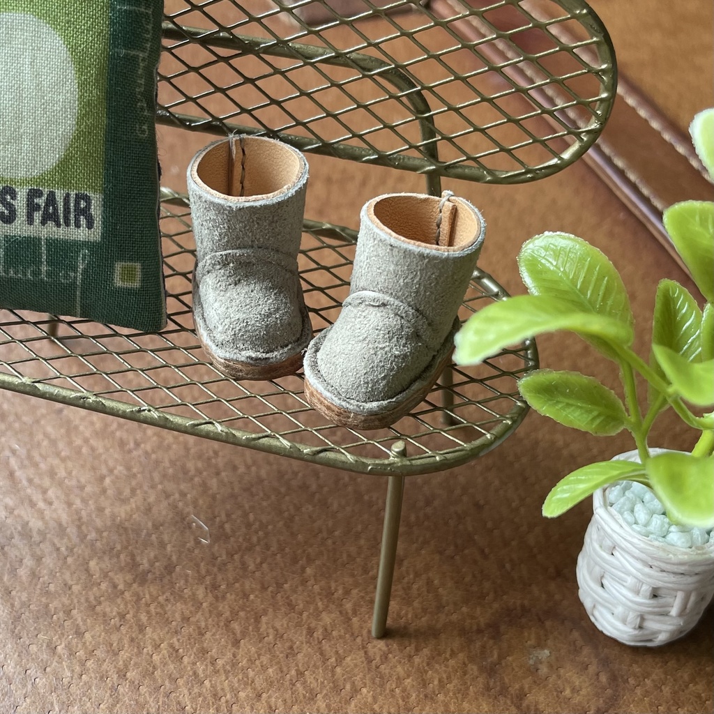 オビツ11 スウェードブーツ