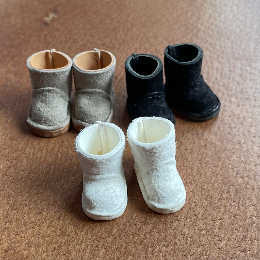 スウェードブーツ オビツ11