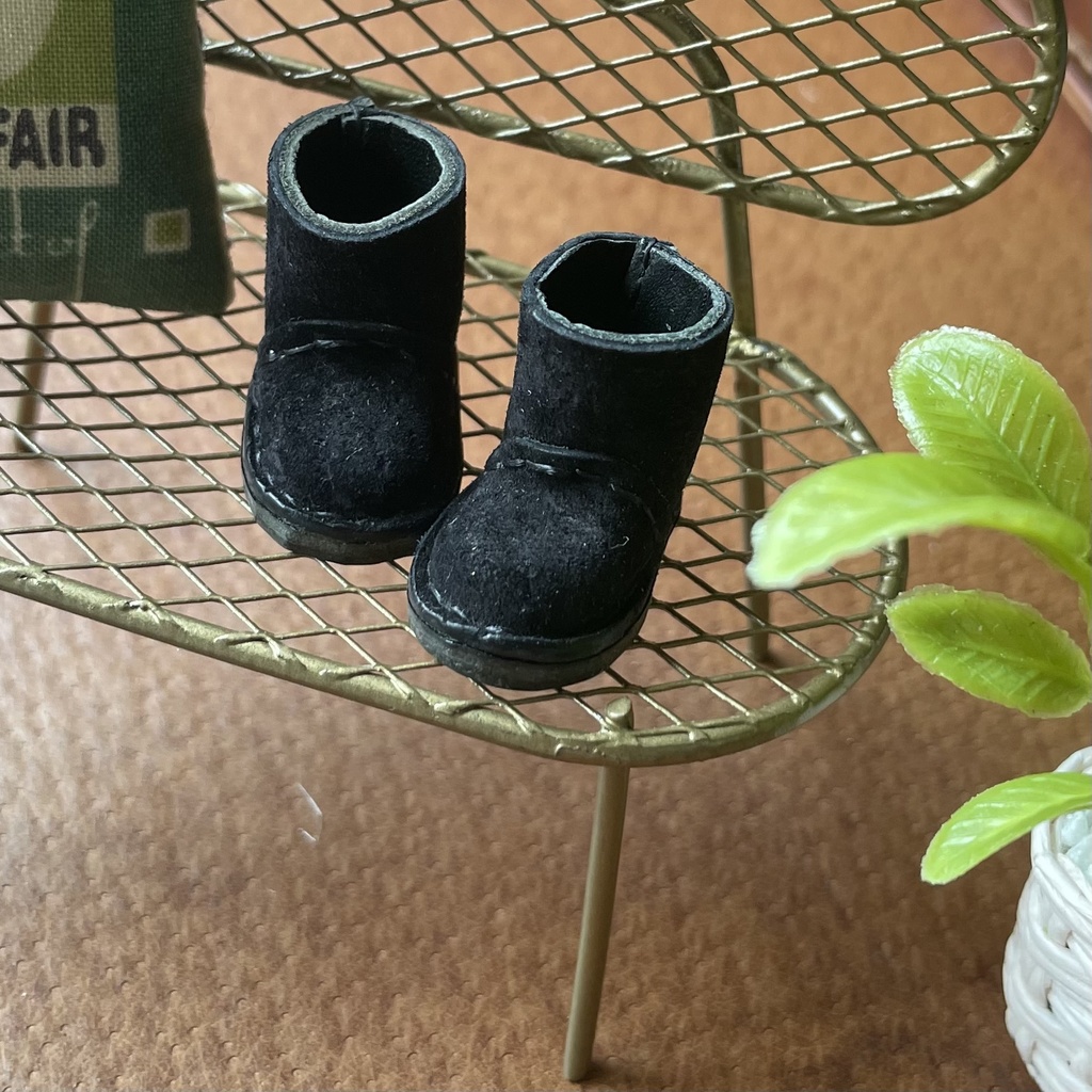 オビツ11 スウェードブーツ